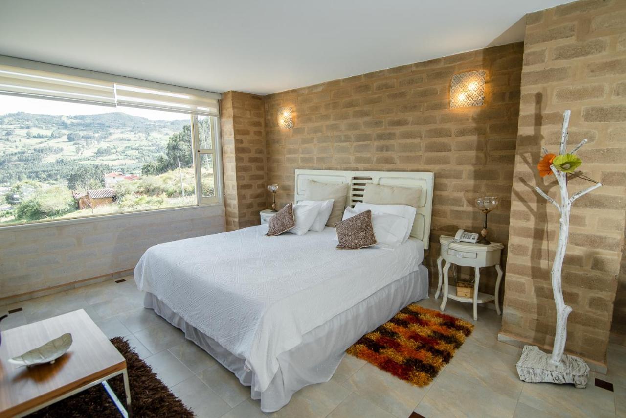 Bella Tierra Hotel Boutique Tibasosa Eksteriør bilde