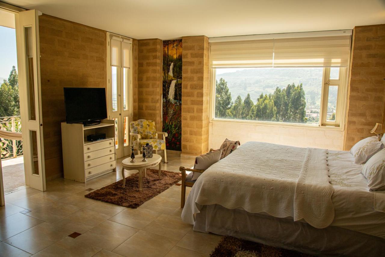 Bella Tierra Hotel Boutique Tibasosa Eksteriør bilde