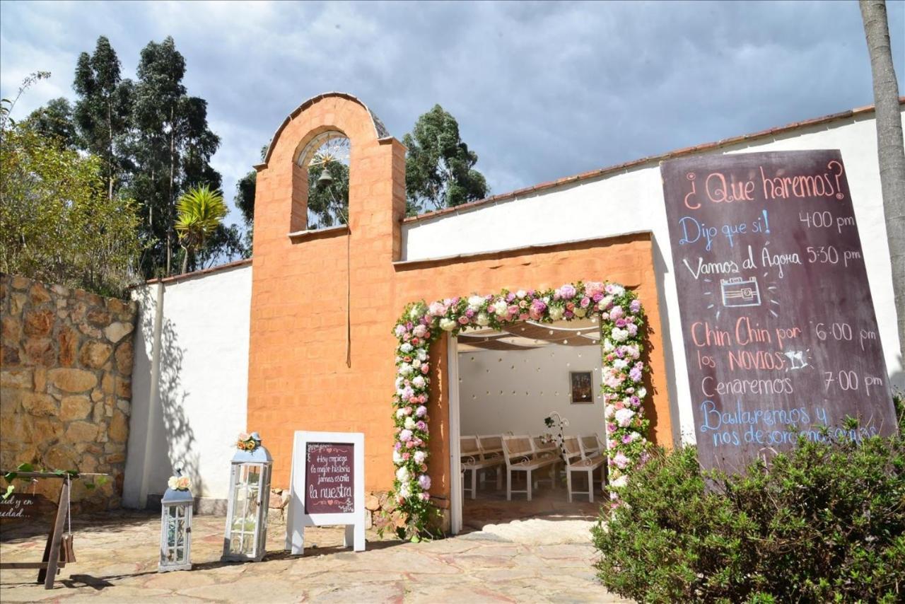 Bella Tierra Hotel Boutique Tibasosa Eksteriør bilde